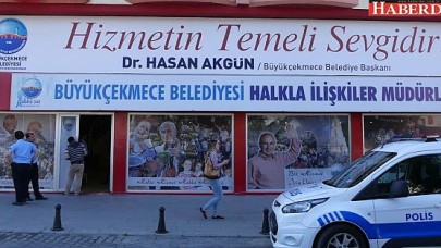 Büyükçekmece Belediyesi Halkla İlişkiler Müdürlüğü soyuldu