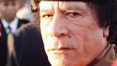 Kaddafi rest çekti