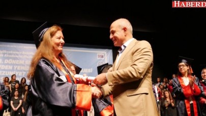 73 yaşındaki Bala azmetti üniversiteli oldu