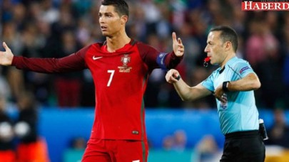 Cüneyt Çakır, EURO 2016ya Veda Etti