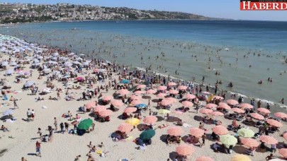 İstanbulluların tercihi Büyükçekmece sahilleri oldu