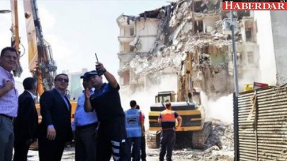 Silivri Gümüşoğlu Pasajında yıkım başladı