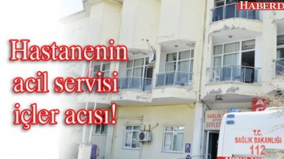 Hastanenin acil servisi içler acısı!