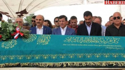 Davutoğlu,katıldığı cenaze töreninde ölümle tehdit edildi!