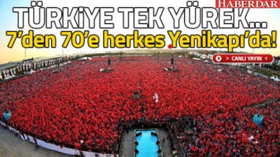 Milyonlar Yenikapıda