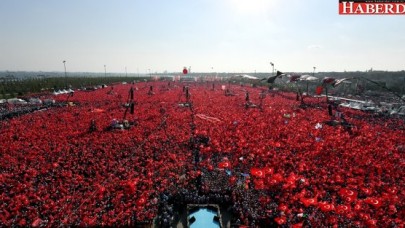 Son dakika: Yenikapıda tarihi görüntü... Erdoğan, Yıldırım, Kılıçdaroğlu, Bahçeli...