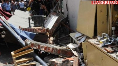 Beyoğlunda faciadan dönüldü