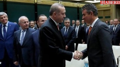 Türkiye Barolar Birliği Başkanı Metin Feyzioğlu, Cumhurbaşkanlığı Sarayında