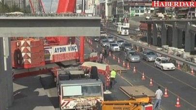 E-5de üst geçit yoğunluğu