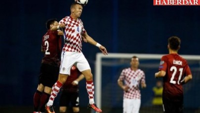 Milli Takım Hırvatistanda puanı kaptı