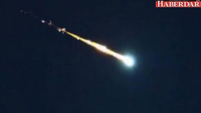 Dünyaya meteor çarptı!