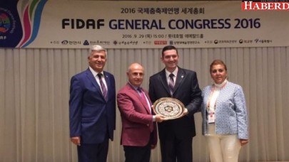 Başkan Akgüne Korede büyük onur