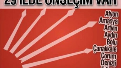CHP 29 ilde önseçim yapıyor