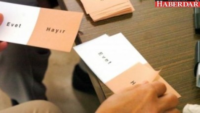 Referandum oy pusulaları hazır