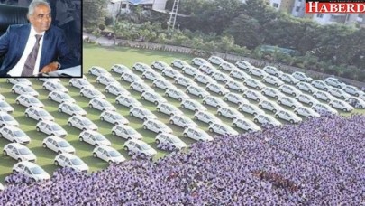 Çalışanlarına 400 daire ve 1260 otomobil verdi