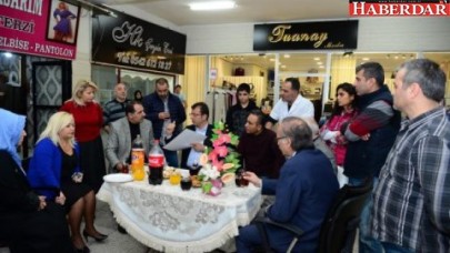 İmamoğlundan esnaf ziyareti