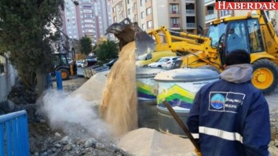 Hastaneye yer altı çöp konteyneri sistemi