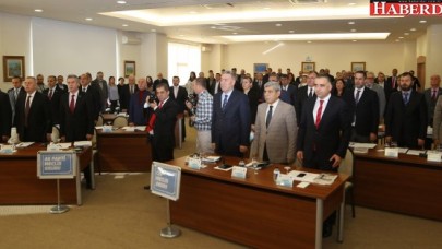 Belediye Meclisinden Başkan Akgüne teşekkür