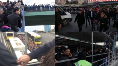 İstanbulda metrobüs çilesi: 1 yaralı!