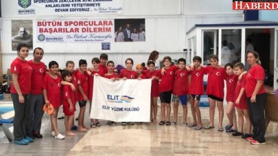 Büyükçekmeceli yüzücüler başarıdan başarıya koşuyor