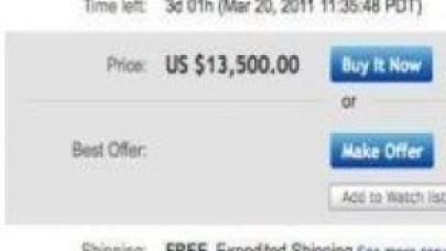 Stokları tükendi, fiyatı 13 bin 500 dolara çıktı