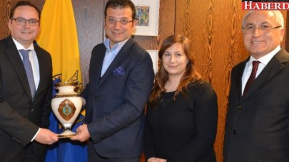 İMAMOĞLU’NDAN ALMANYA’YA DOSTLUK ZİYARETİ