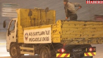 Avcılarda kar hazırlığı tamam