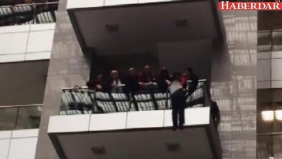 İstanbul Adalet Sarayında korku dolu anlar