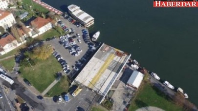 Tarihi Galata Köprüsü İstanbula veda etti