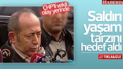 CHPli vekil olay yerine gitti