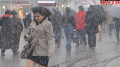 İstanbul ve Ankarada kar uyarısı...