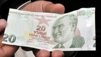 Hatalı 20 TL'lere dikkat