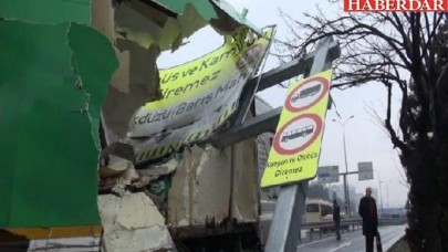 Uyarı tabelası hiçe sayılınca...