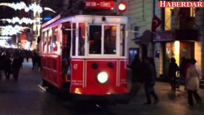 Taksim tramvay seferleri 6 ay yok