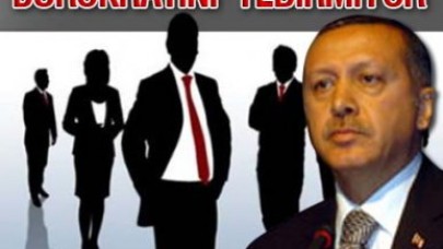 Bürokrata Erdoğan zırhı