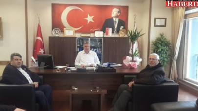 Şehit babasından Başkan Cem Kara’ya anlamlı ziyaret