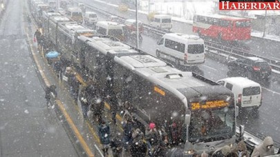 İstanbulda kar için tarih verildi