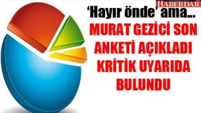 İşte Gezici Araştırmanın son anketi