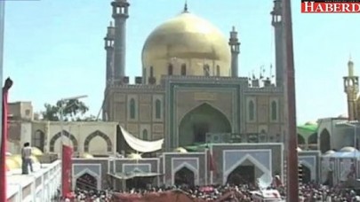 Türbede patlama: 25 ölü, 100 yaralı