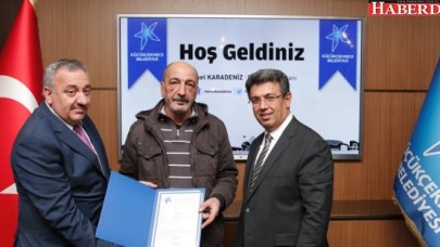 KARADENİZ’DEN ESNAFA RUHSAT