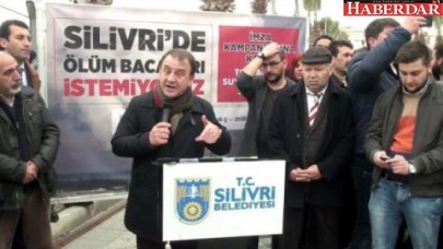 Silivride termik santrale karşı tepki