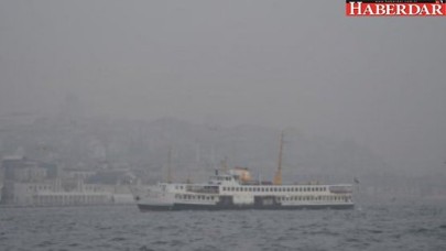 İstanbulda vapur seferleri iptal!