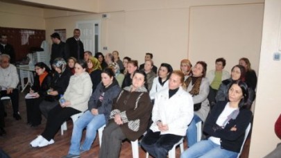 Site ziyaretlerinde sıra Barış Mahallesi Ümran Sitesi’ndeydi