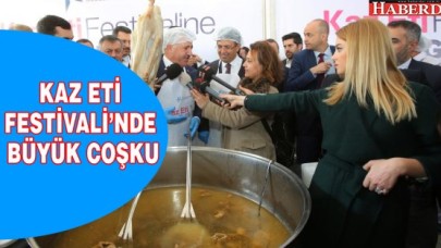 KÜÇÜKÇEKMECE’DE 15 BİN KİŞİYE KAZ ETİ İKRAM EDİLDİ