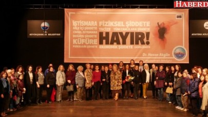 Büyükçekmeceli kadınlar  &quot;Sessiz Kalma&quot;dı!