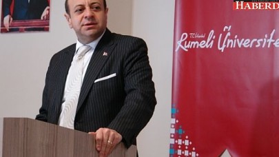 Egemen Bağış İstanbul Rumeli Üniversitesinden seslendi