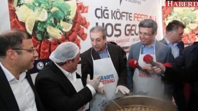 ÇİĞ KÖFTE FESTİVALİ’NE BÜYÜK İLGİ