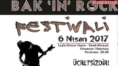 Bakın Rock Festivali 6 Nisanda