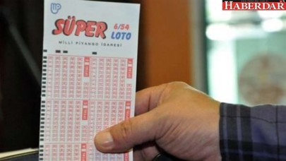 Süper Lotoda dev ikramiye onlara vurdu!