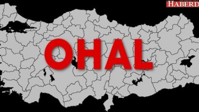 OHAL boyunca taşınması ve nakli yasaklandı